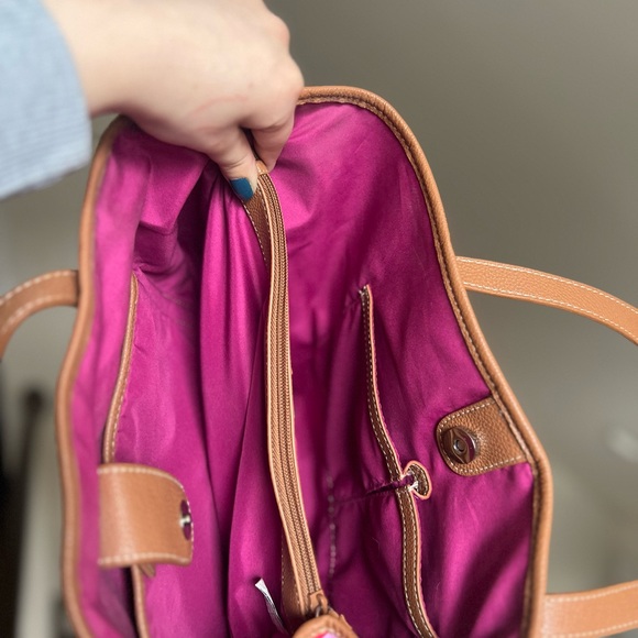 Nine West Pink and Red Geometric Shoulder Bag - Picture 10 of 11